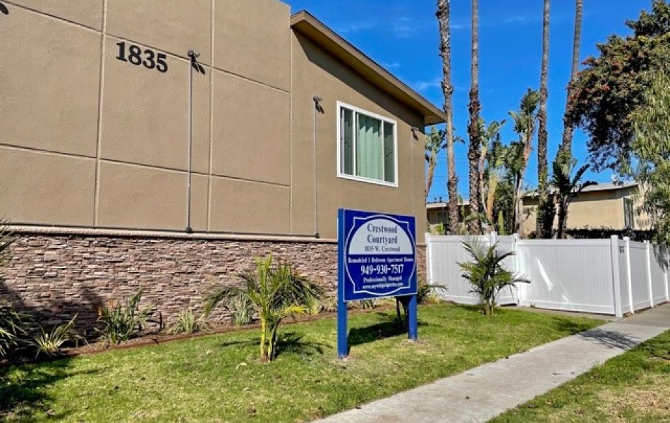 1835 W. Crestwood Lane, Anaheim, CA 92804, 1 Bedroom Bedrooms, ,1 BathroomBathrooms,Apartment,For Rent,W. Crestwood Lane,1,1093