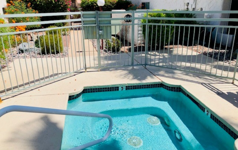 Hot tub close-up