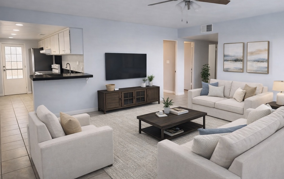 2 bedrooms 1.5 bathrooms, 74443 Driftwood Dr., Palm Desert