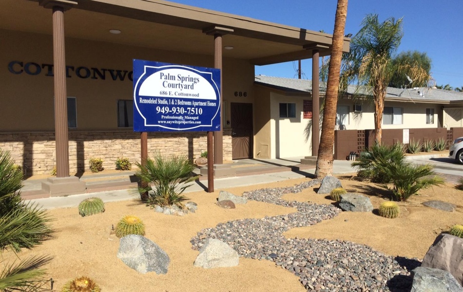 686 Cottonwood, Palm Springs, CA 92262, 1 Bedrooms Bedrooms, ,1 BathroomBathrooms,Apartment,For Rent,Cottonwood ,1061